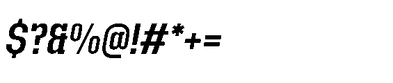 Saksree Semi Bold Italic Font OTHER CHARS
