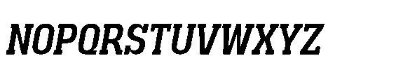 Saksree Semi Bold Italic Font UPPERCASE