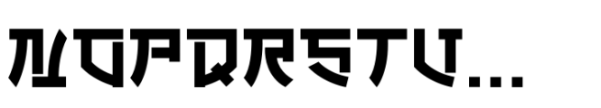 Sakurata Font UPPERCASE