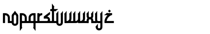 Salafushalih Font LOWERCASE