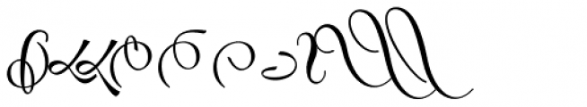 Salamander Ornaments Font LOWERCASE