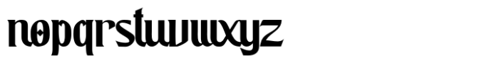 Salamy Font LOWERCASE