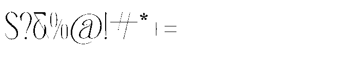 Salctego Regular Font OTHER CHARS
