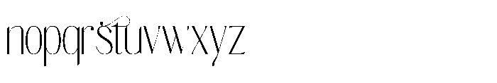 Salctego Regular Font LOWERCASE
