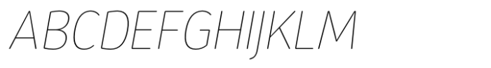 Salda Soft Thin Italic