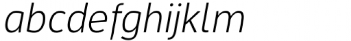 Salda xL Book Italic Font LOWERCASE