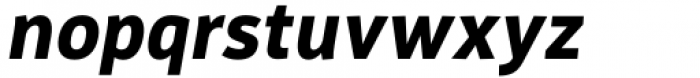 Salda xL Heavy Italic Font LOWERCASE
