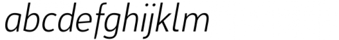 Salda xS Book Italic Font LOWERCASE