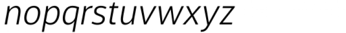 Salda xS Book Italic Font LOWERCASE