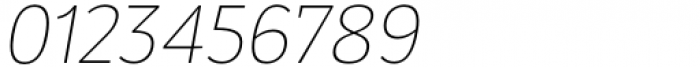 Salda xS Thin Italic Font OTHER CHARS