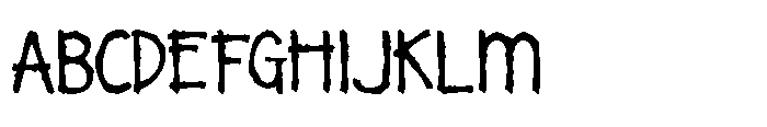 Salem Witch Font UPPERCASE