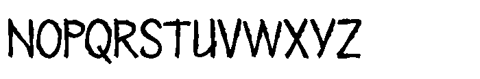 Salem Witch Font UPPERCASE
