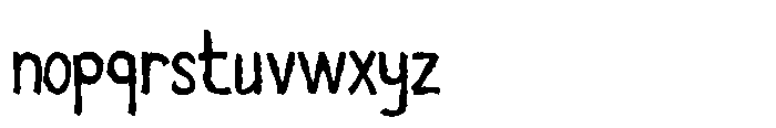 Salem Witch Font LOWERCASE