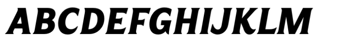 Salierno Black Condensed Italic Font UPPERCASE