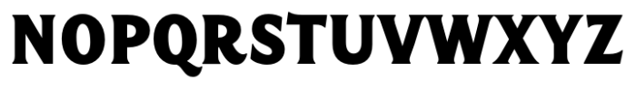 Salierno Black Condensed Font UPPERCASE