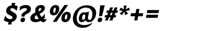 Salierno Black Extended Italic Font OTHER CHARS