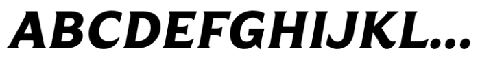Salierno Black Extended Italic Font UPPERCASE