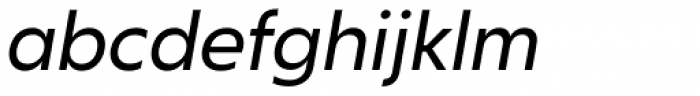 Salin Regular Italic Font LOWERCASE