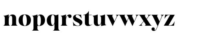 Salina Bold Font LOWERCASE