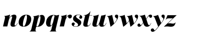 Salina Swashes Black Italic Font LOWERCASE