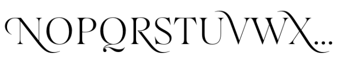 Salina Swashes Light Font UPPERCASE