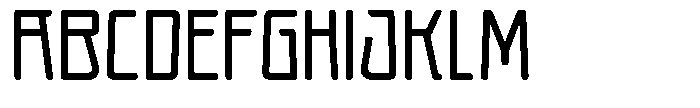 Salligo Light Font UPPERCASE