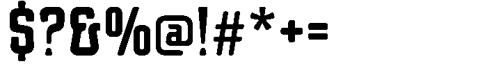 Salligo Regular Font OTHER CHARS
