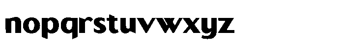 Sallona Pro Variable Sallona Pro Black Font LOWERCASE