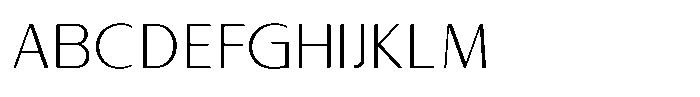 Sallona Pro Variable Sallona Pro Extra Light Font UPPERCASE
