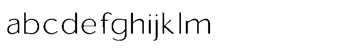 Sallona Pro Variable Sallona Pro Extra Light FONT
