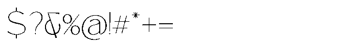 Sallona Pro Variable Sallona Pro Thin Font OTHER CHARS