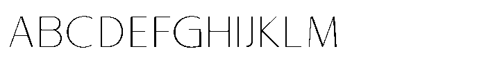 Sallona Pro Variable Sallona Pro Thin Font UPPERCASE