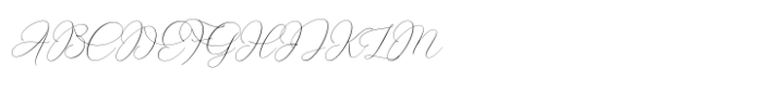 Salma Alianda Script Font UPPERCASE