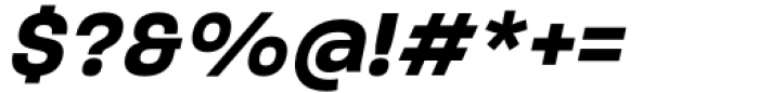 Salma Pro Extra Bold Italic Font OTHER CHARS