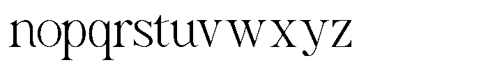 Salmine Font LOWERCASE