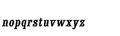 Saloon Girl Fill Italic Font LOWERCASE