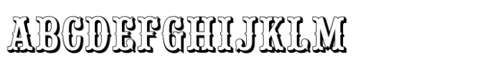 Saloon Girl SC Open Regular Font