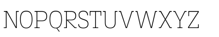 Salou Extra Light Font UPPERCASE