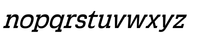 Salou Italic Font LOWERCASE