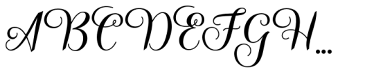 Salsadila Script Regular Font UPPERCASE