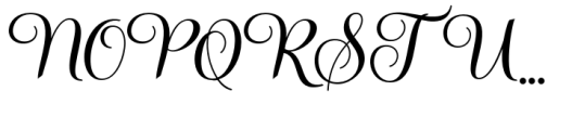 Salsadila Script Regular Font UPPERCASE