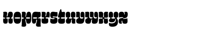 Salsero Font LOWERCASE