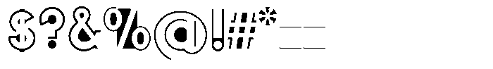 Salsipuedes Font OTHER CHARS