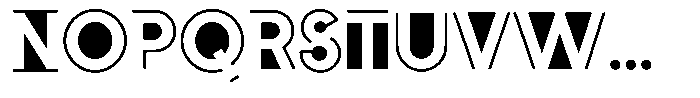 Salsipuedes Font UPPERCASE
