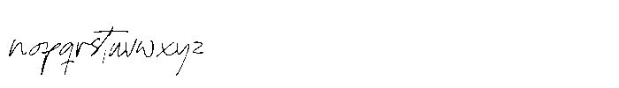 Salt Waves Italic Font LOWERCASE