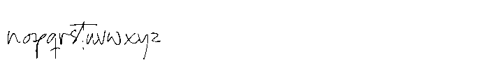 Salt Waves Regular Font LOWERCASE