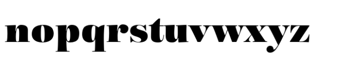 Saltaire Black Font LOWERCASE