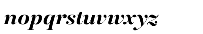 Saltaire Demi Bold Italic Font LOWERCASE