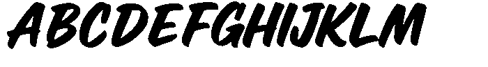 Salted mocha Font UPPERCASE