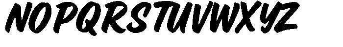 Salted mocha Font UPPERCASE